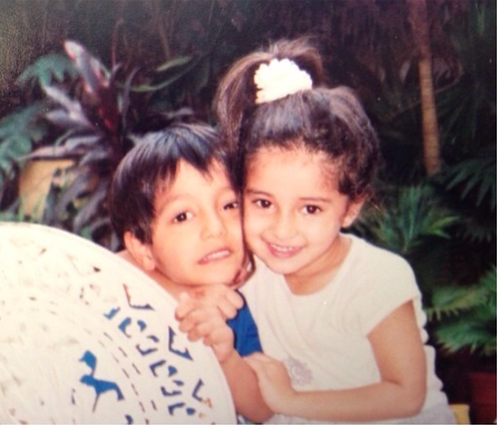 Ananya Pandey with her cousin brother Ahaan Panday