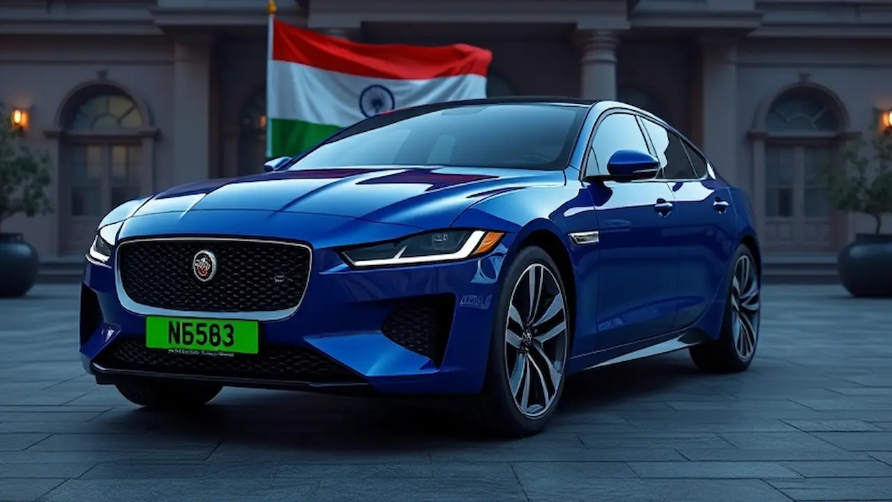 Jaguar EV Sedan - जल्दी ही हो सकती है लॉन्च, क्या है खास, कीमत, अन्य, 6 Jaguar front view