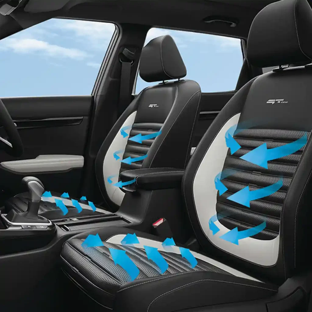 KIA की इस कार की 2 महीने में 50,000 से अधिक यूनिट बुक (Kia Seltos Facelift) 3 Kia Seltos Facelift Seats