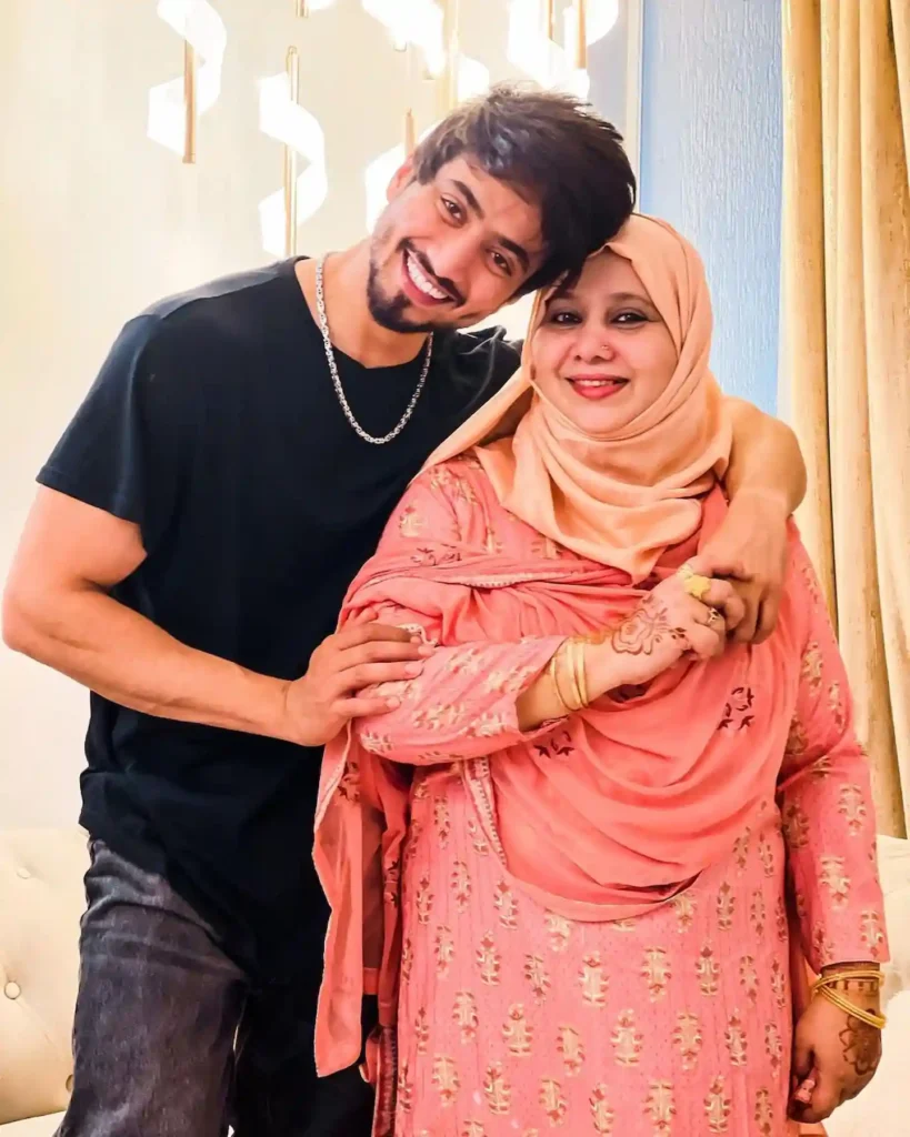 Faisal Shaikh 14 Mr. Faisu with mother