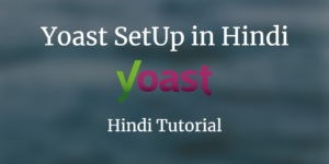 Yoast SetUp in Hindi